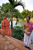 Orissa - traditional Brahmin villages near Puri. Local Brahmin. 