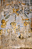 Orissa - traditional Brahmin villages near Puri. Paintings decorating the house walls. 