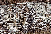 Maras salt mines Peru stock photographs