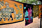 Batik shop near Dambulla.