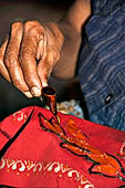 Batik shop near Dambulla.