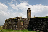 Galle - the Clock Tower (1882) erected by the British on top of the Moon Bastion.