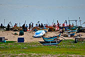 Ussangoda, the fishing village.