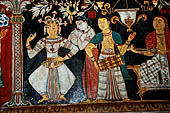 Mulkirigala cave temples - The second cave of the first terrace contains beautiful Kandyan-style paintings of Jataka stories.