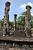 Polonnaruwa - The Lotus Mandapa. 