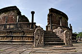 Polonnaruwa - the Vatadage. View from east. 