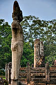 Polonnaruwa - The Bodhisattva shrine in the Quadrangle.