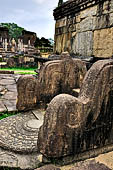 Polonnaruwa - Side entrance of the Hatadage. 