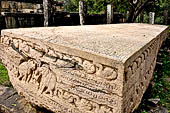 Polonnaruwa - The Quadrangle. The Gal Pota (Book of Stone).