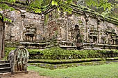 Polonnaruwa - The area of the Alahana Pirivena (Monastery of the Cremation Grounds). The Lankatilaka (Ornament of Lanka). 