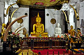 Kandy - The Sacred Tooth Relic Temple, the New Shrine Room. 