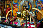 Kandy - The Temple of the Sacred Tooth Relic. Inside the octagonal tower (Pattirippuwa).