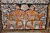 Kandy - The Sacred Tooth Relic Temple, decorations of the main shrine.