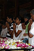 Kandy - The Sacred Tooth Relic Temple, the Recitation Hall in front of the entrance of the Tooth Relic chamber.