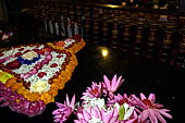 Kandy - The Sacred Tooth Relic Temple, the Recitation Hall in front of the entrance of the Tooth Relic chamber.