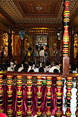 Kandy - The Sacred Tooth Relic Temple, the Recitation Hall in front of the entrance of the Tooth Relic chamber.