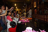 Kandy - The Sacred Tooth Relic Temple, the Recitation Hall in front of the entrance of the Tooth Relic chamber.