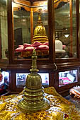 Kandy - The Temple of the Sacred Tooth Relic. Inside the octagonal tower (Pattirippuwa).