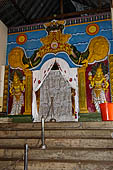 Kandy - The Temple of the Sacred Tooth Relic. entrance to the octagonal tower (Pattirippuwa).