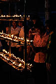 Temple at Wewurukannala (South coast) home to the largest Buddha statue on the island. The full moon ceremonies.