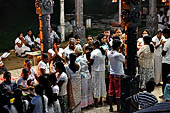 Temple at Wewurukannala (South coast) home to the largest Buddha statue on the island. The full moon ceremonies.