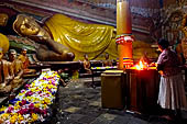 Temple at Wewurukannala (South coast) home to the largest Buddha statue on the island. The full moon ceremonies.