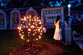 Temple at Wewurukannala (South coast) home to the largest Buddha statue on the island. The full moon ceremonies.