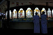 Temple at Wewurukannala (South coast) home to the largest Buddha statue on the island. The full moon ceremonies.