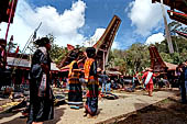 Bori Parinding villages - Traditional toraja funeral ceremony. 