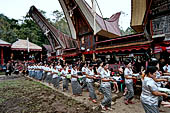 Bori Parinding villages - Traditional toraja funeral ceremony. 