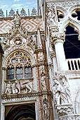 Venezia, Palazzo Ducale. Porta della Carta.