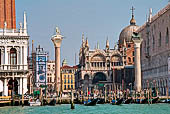 Venezia, piazzetta S Marco dal Bacino di S Marco.